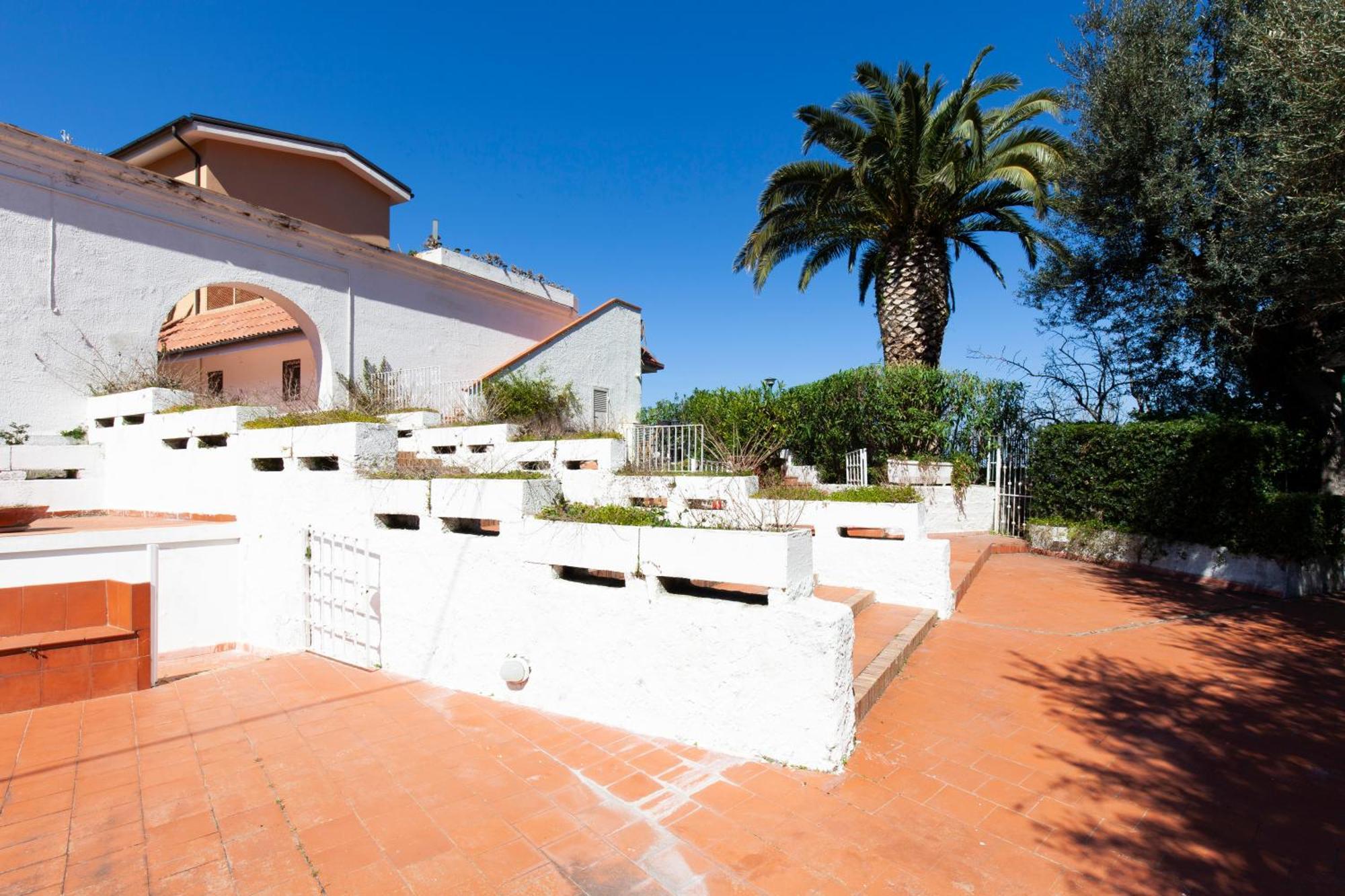 Un Paradiso A Sorrento Con Piscina Massa Lubrense Exterior foto