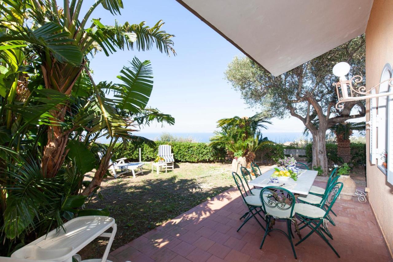Un Paradiso A Sorrento Con Piscina Massa Lubrense Exterior foto